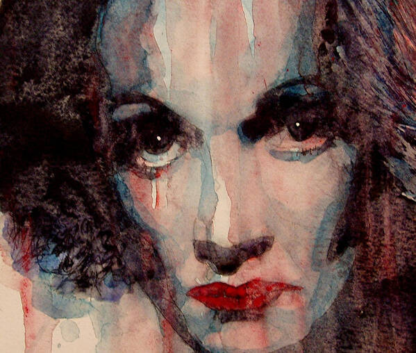 Marlene Dietrich Art Print featuring the painting Where Do You Go My Lovely by Paul Lovering