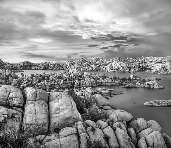 Disk1216 Art Print featuring the photograph Granite Dells, Watson Lake #3 by Tim Fitzharris