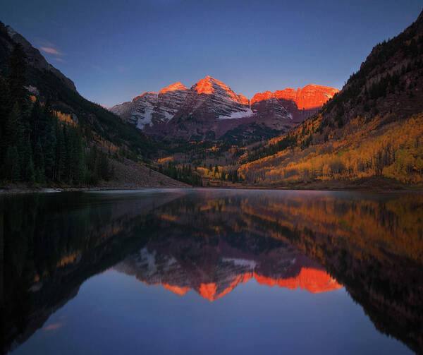 Aspen Art Print featuring the photograph Colorado Sunrise by Piriya Photography