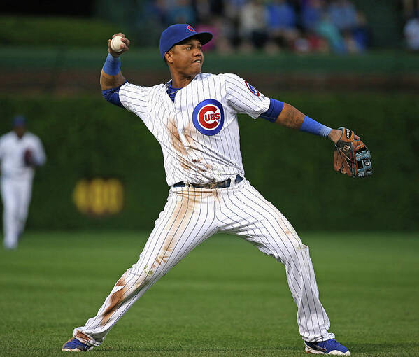 People Art Print featuring the photograph Starlin Castro by Jonathan Daniel