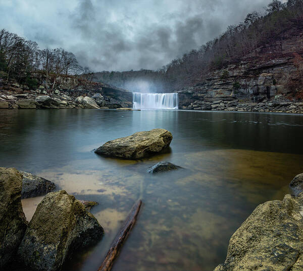 Landscape Art Print featuring the photograph Cumberland Falls 2 by Dimitry Papkov