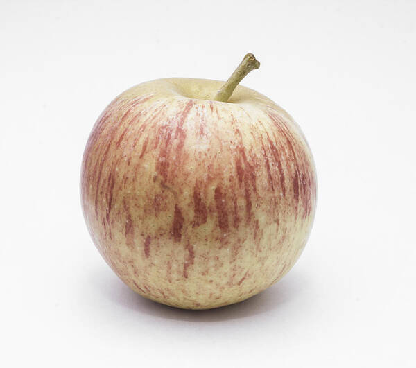 Horizontal Art Print featuring the photograph Isolated Apple by Eilertsen