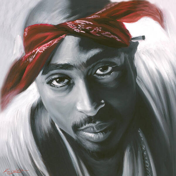2pac print by Celebrity Collection
