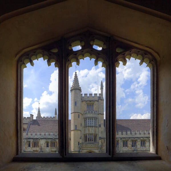 Magdalen College Art Print featuring the photograph Oxford #1 by Joana Kruse