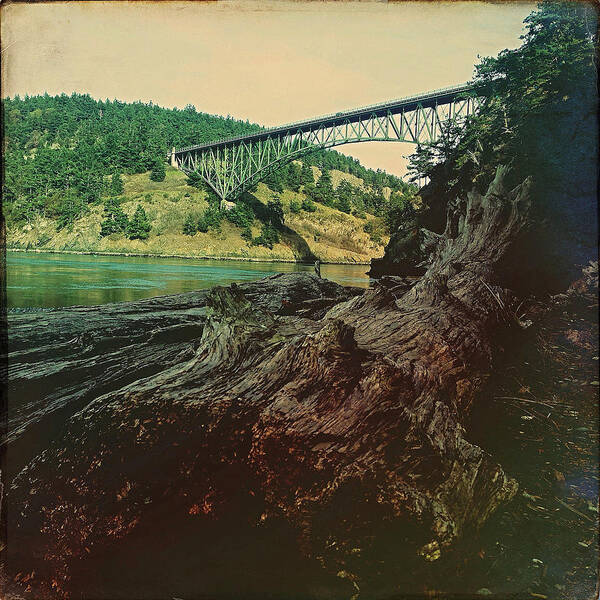 Photography Art Print featuring the photograph WA Bridge #1 by Gregg Jabs