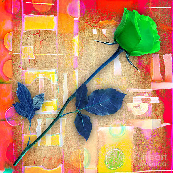 Rose Art Print featuring the mixed media Rose Collection #2 by Marvin Blaine