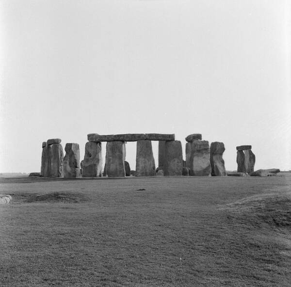 Stone Art Print featuring the photograph Stonehenge by Anonymous