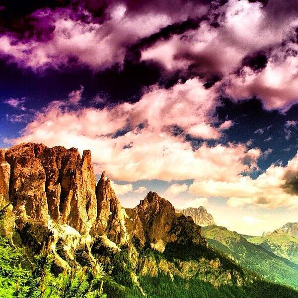 Iclandscapes Art Print featuring the photograph Dolomiti #5 by Luisa Azzolini