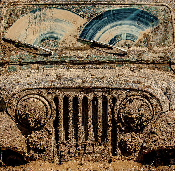 Jeep Art Print featuring the photograph After The Mudbog by Jay Heiser
