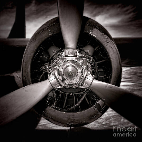 Propeller Art Print featuring the photograph Air Power by Olivier Le Queinec