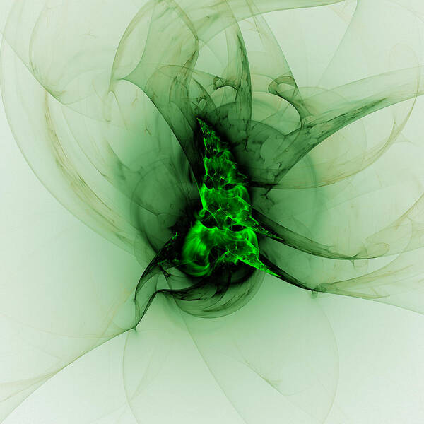 Fractal Art Print featuring the digital art An Incomplete Definition of Reality by Jeff Iverson