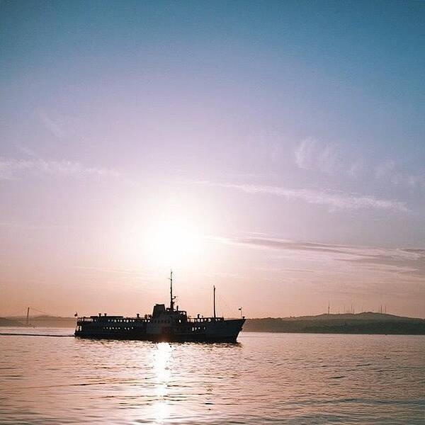 Turkey Art Print featuring the photograph Beautiful Morning In #istanbul. Hate To by David Hagerman