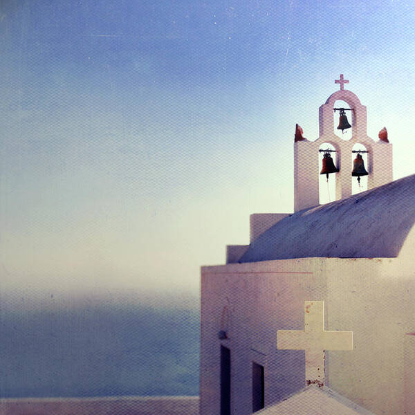 Tranquility Art Print featuring the photograph Bells Of An Orthodox Church On The Sky by Olja Merker