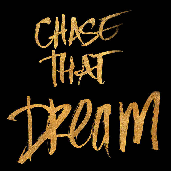 Chase Art Print featuring the digital art Chase That Dream by South Social Studio