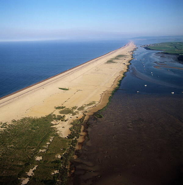 Chesil Beach Art Print featuring the photograph Chesil Beach by Skyscan/science Photo Library