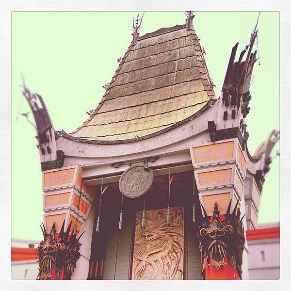 Instagram Art Print featuring the photograph Chinese Theater by Jill Battaglia