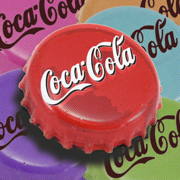 Coca-cola Art Print featuring the painting Coca-Cola Cap by Tony Rubino