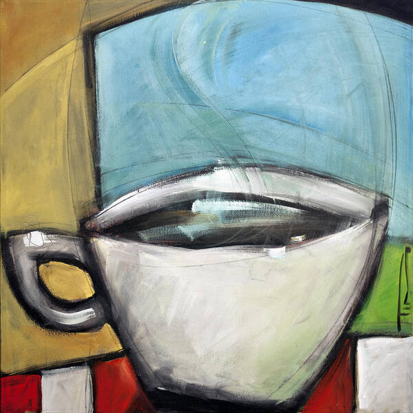 Coffee Art Print featuring the painting Coffee Grande by Tim Nyberg