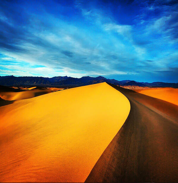 Death Valley Art Print featuring the photograph Death Valley by Darren White