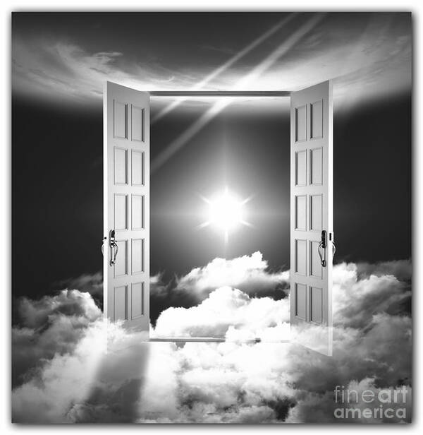 Heaven Art Print featuring the photograph Doors to Paradise by Stefano Senise