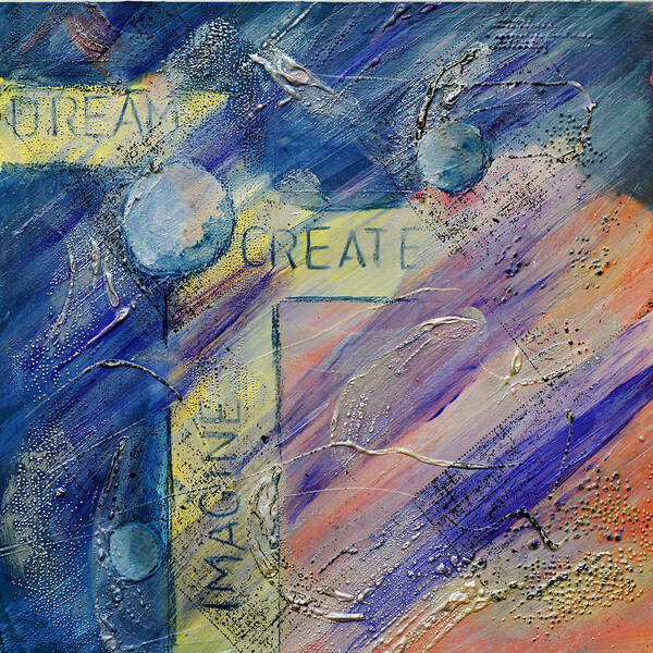 Inspiration Art Print featuring the painting Dream by Lou Belcher