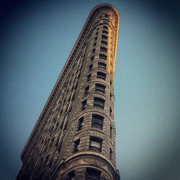 Building Art Print featuring the photograph Flatiron by Rachel Waters