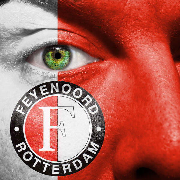 Art Art Print featuring the photograph Go Feyenoord by Semmick Photo