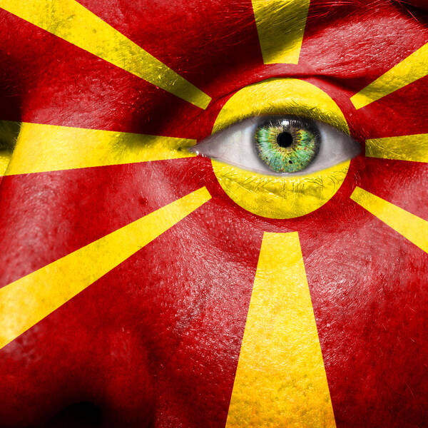 Art Art Print featuring the photograph Go Macedonia by Semmick Photo