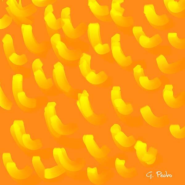 Goldfish Art Print featuring the painting Goldfish by George Pedro