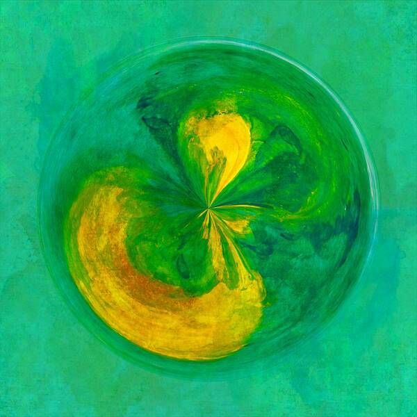Green Art Print featuring the mixed media Green Machine..... by Tanya Tanski