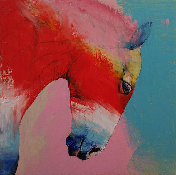 Art Art Print featuring the painting Horse by Michael Creese