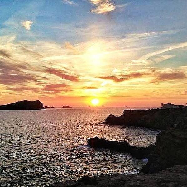  Art Print featuring the photograph Ibiza Sunset. Doest Get Any Better by Omar Seikaly