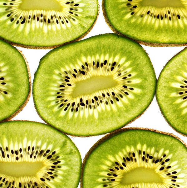 Close Art Print featuring the photograph Kiwi fruit III by Paul Ge