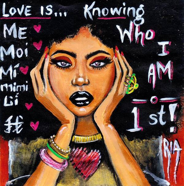 Artbyria Art Print featuring the photograph Know Yourself by Artist RiA