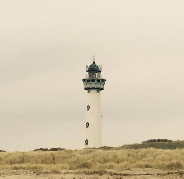 Landscape Art Print featuring the photograph Lighthouse Netherlands by Photosaslt Shop