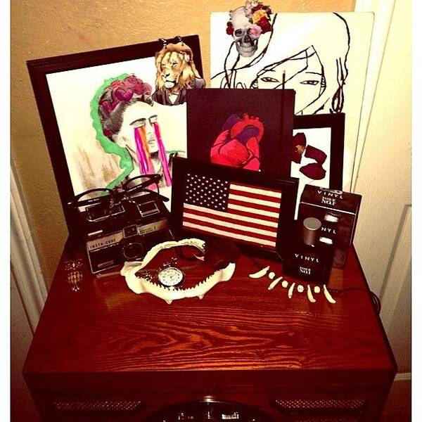  Art Print featuring the photograph My Dresser Broke So I Gotta Use My by Javi Hernandez