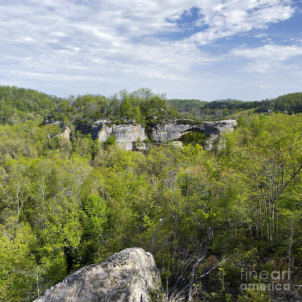 Natural Art Print featuring the photograph Natural Arch - D005231 by Daniel Dempster