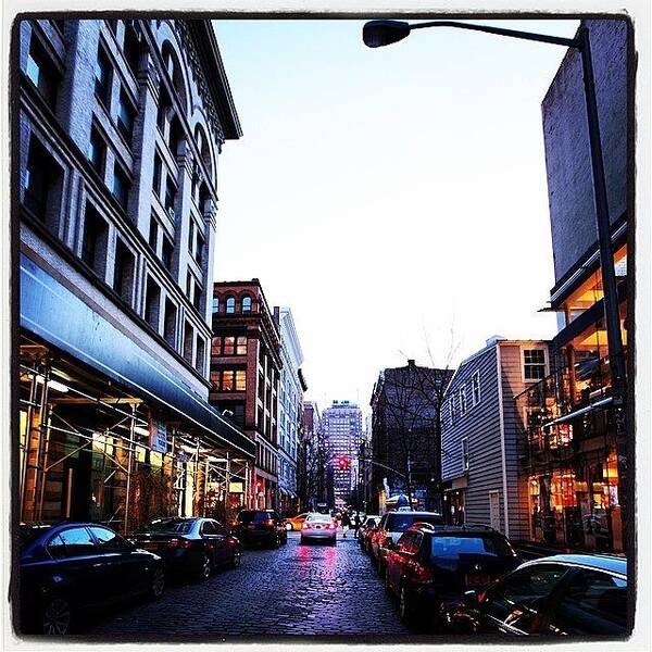 Buildings Art Print featuring the photograph #nyc #newyork #newyorkcity #soho by Dan Morris