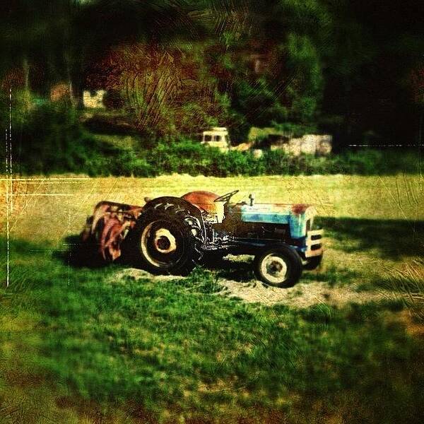 Procamera7 Art Print featuring the photograph Old Ford Tractor by Paul Cutright