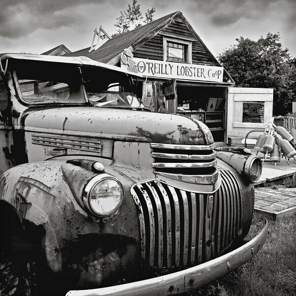 Maine Art Print featuring the photograph O'Reilly's Lobster Truck by Wendell Thompson