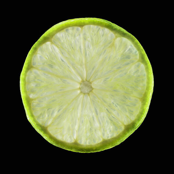 California Art Print featuring the photograph Organic Lime by Monica Rodriguez