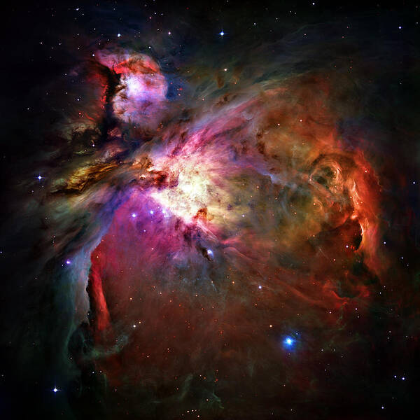 Messier 42 Art Print featuring the photograph Orion Nebula by Ricky Barnard