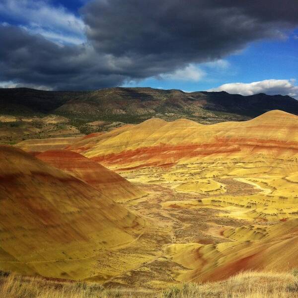 Scenics Art Print featuring the photograph Painted Hills Of Oregon by Andipantz