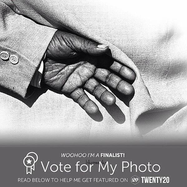  Art Print featuring the photograph Please Help Me Win The Hands Challenge by Matthew Blum