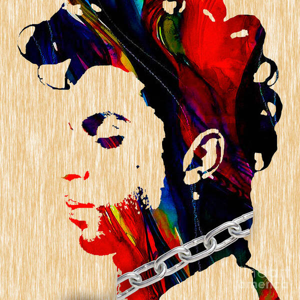 Prince Art Print featuring the mixed media Prince Collection by Marvin Blaine