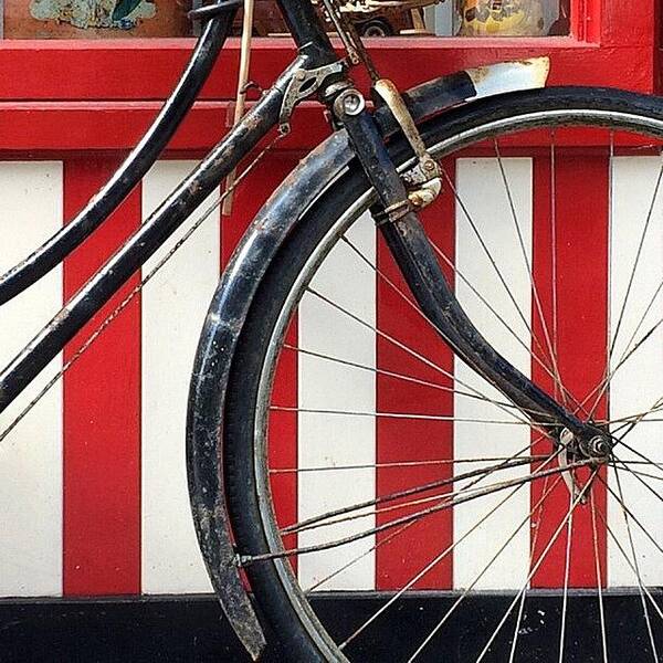 Bike Art Print featuring the photograph Vintage Bike by CheezPleaz