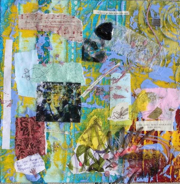Dream Art Print featuring the mixed media Secret Language by Dawn Boswell Burke