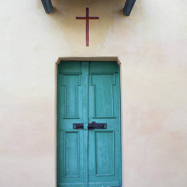 Built Structure Art Print featuring the photograph Switzerland, Poschiavo, Front Door by Westend61