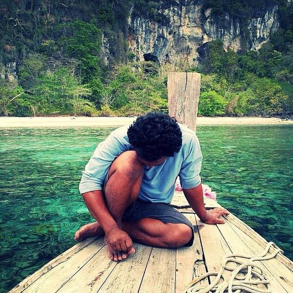 Crystalwater Art Print featuring the photograph #thailand #phiphi #holiday#snorkling by Bjorn Magnus Worakit Kronen