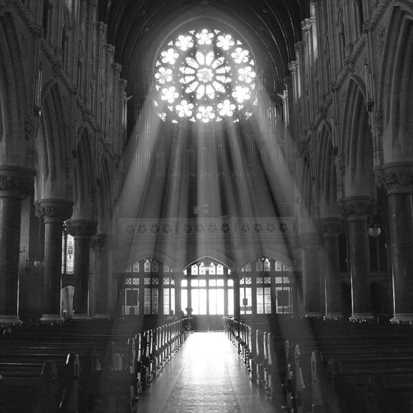 Cathedral Art Print featuring the photograph The Light - Ireland by Mike McGlothlen